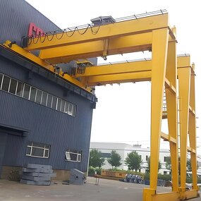 Semi Gantry Crane Manufacturer - Single Beam Mobile Half Door 3-25 Ton