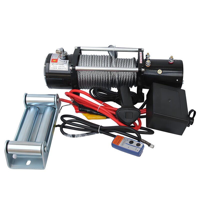 Off-Road Winch Supplier - 12000 Lbs 12V/24V 4x4 Steel Wire Hand Operated