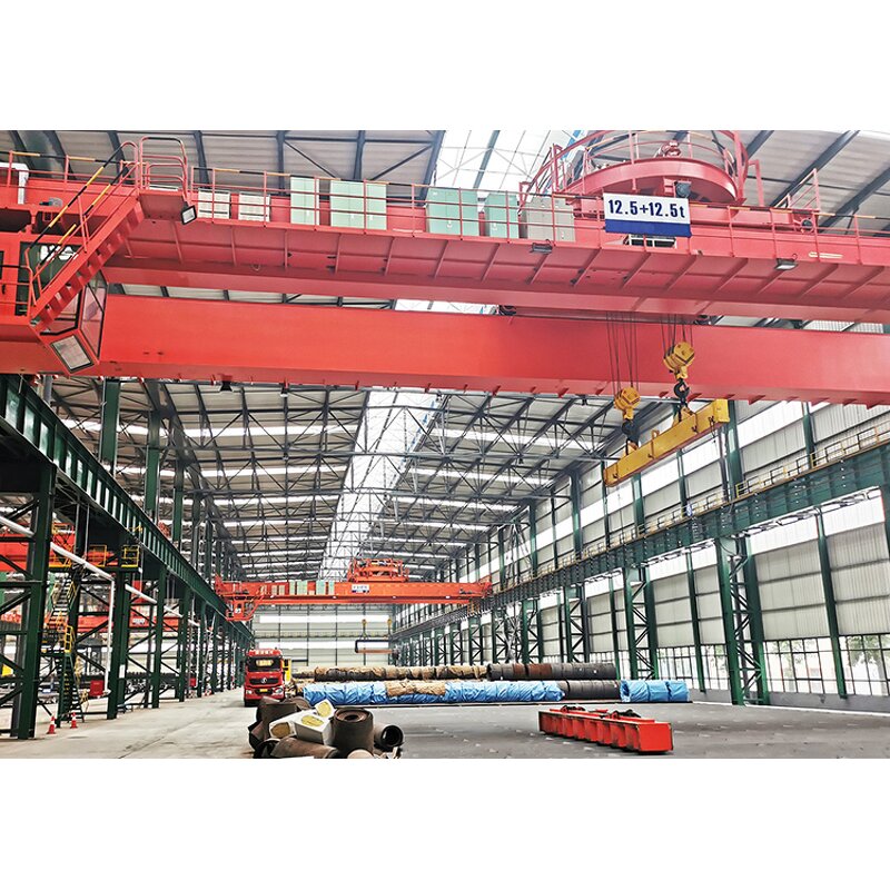 Electromagnetic Bridge Crane Supplier - QC Model 20 Ton Steel Coil Clamp