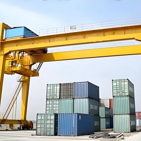 Rail Mounted Gantry Crane Supplier - 20-60 Ton Container RMG for Sale