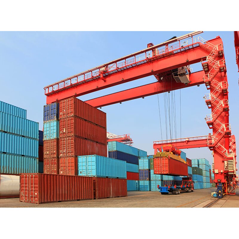 Mobile Gantry Crane Manufacturer - 200 Ton Rubber Tire European Design