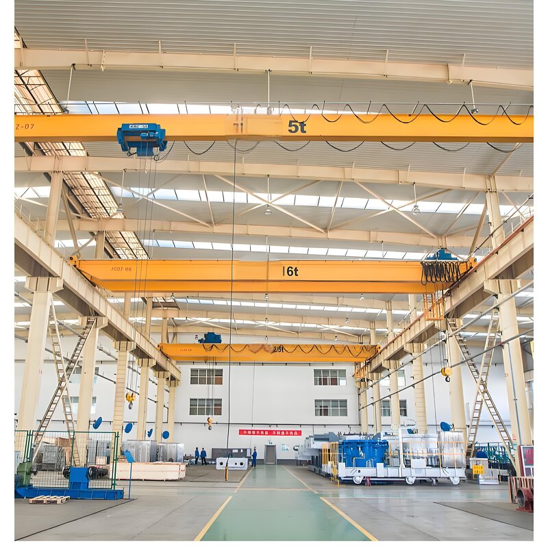 Single Girder Bridge Crane Manufacturer - LDC Type 16 Ton Low Headroom