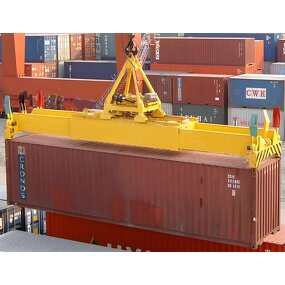 Container Spreader Manufacturer - A6 Steel 40ft RTG Rotating Locks