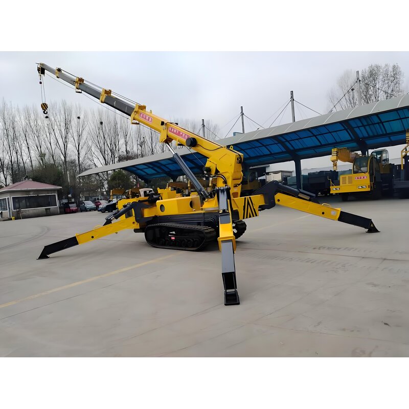 Electric Spider Crane Supplier - 3 Ton Portable Mini CE EPA Certified