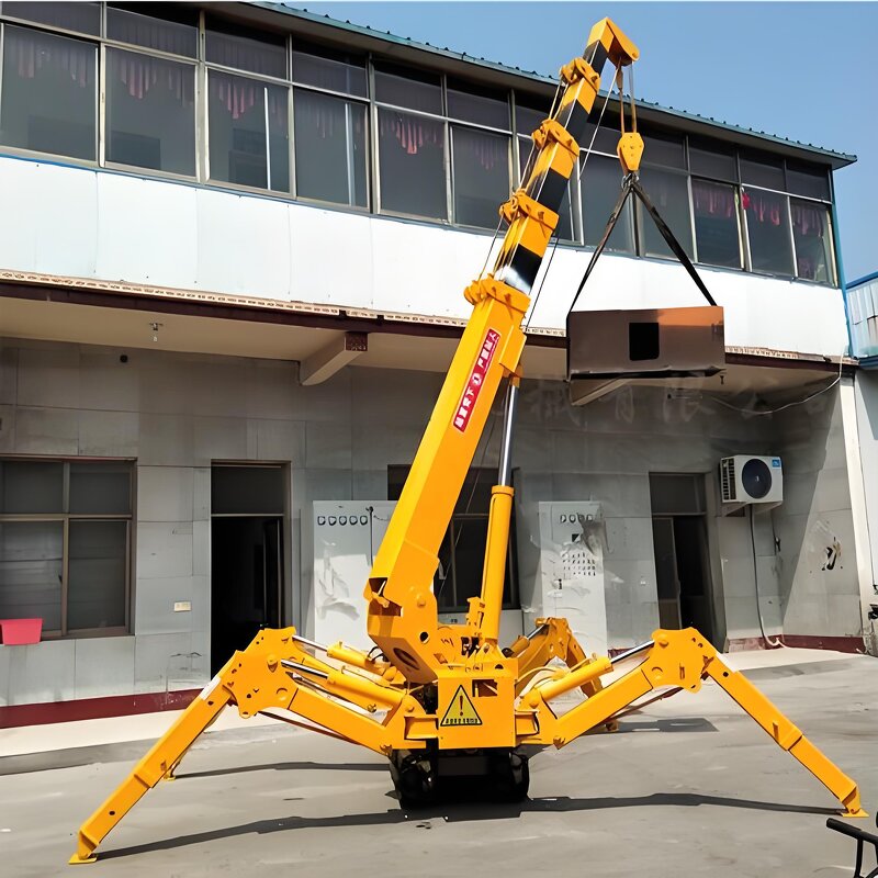 Crawler Crane Supplier - 3-8 Ton Portable Mini Spider Jib Crane