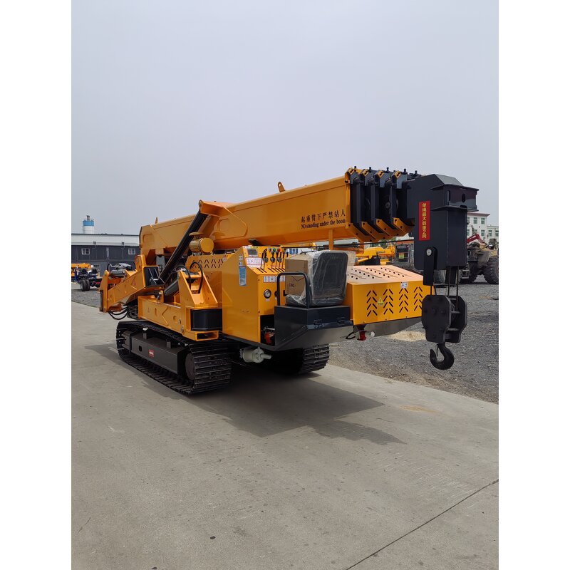 Crawler Spider Crane Supplier - 8-12 Ton Glass Robot CE Vital Components