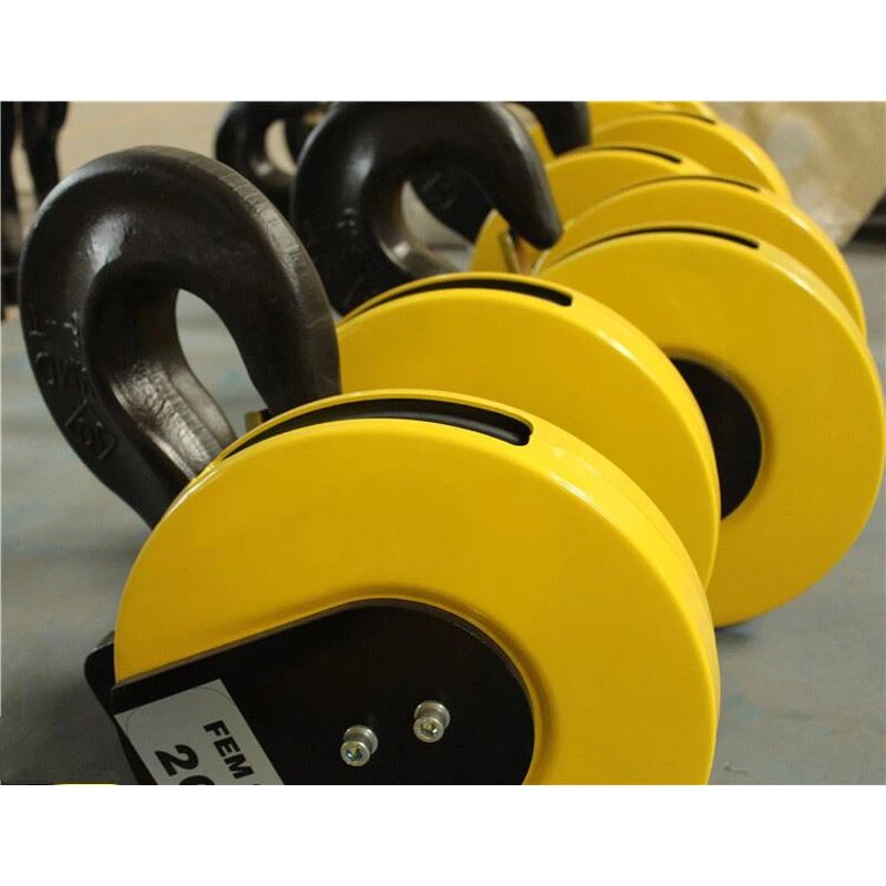 Crane Hook Assembly Factory - 1-100t Single/Double Beam Hook Block
