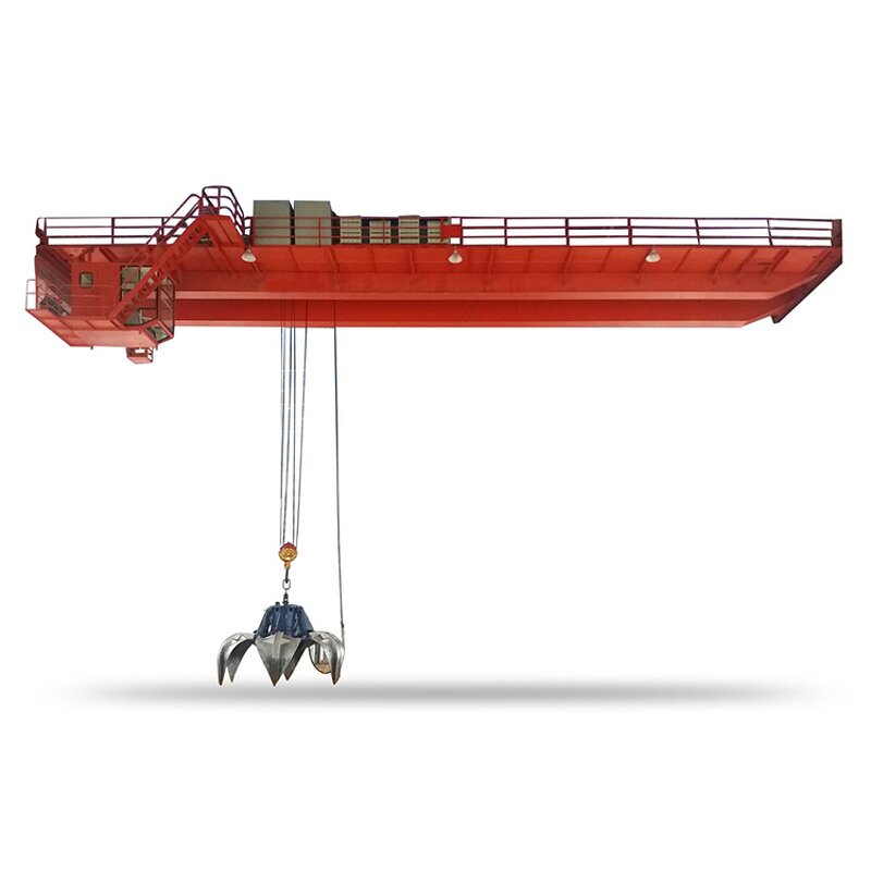 Grab Bucket Overhead Crane Supplier - QZ Waste Handling Power Plant