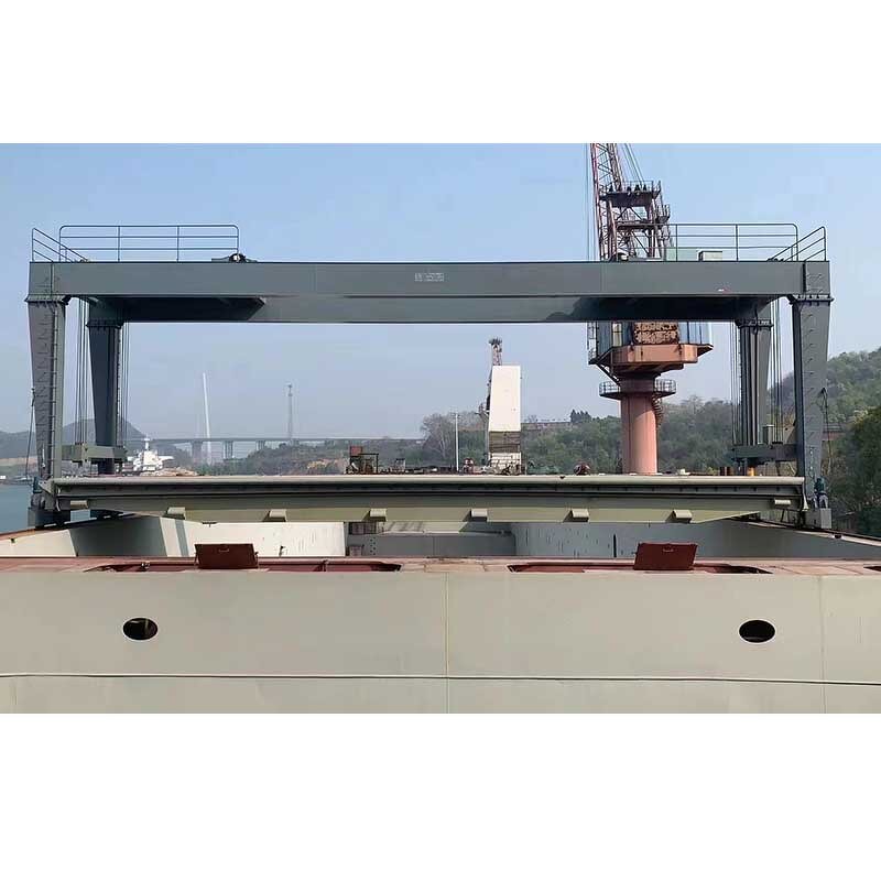 Marine Pedestal Crane Manufacturer - 10-50 Ton Shipyard Hatch Lifting