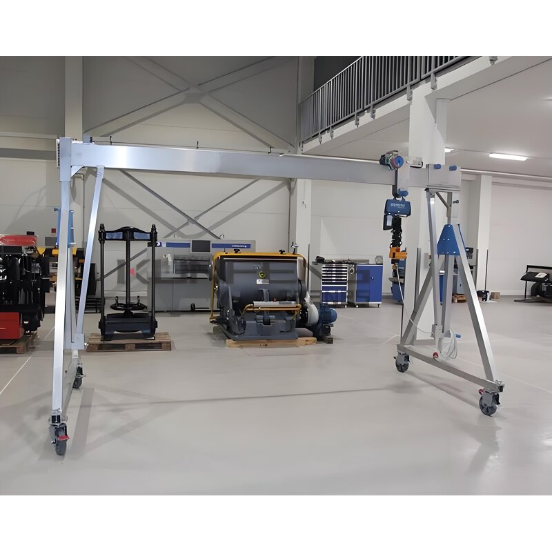 Aluminium Gantry Crane Factory - 1 Ton Adjustable Light Duty Mobile