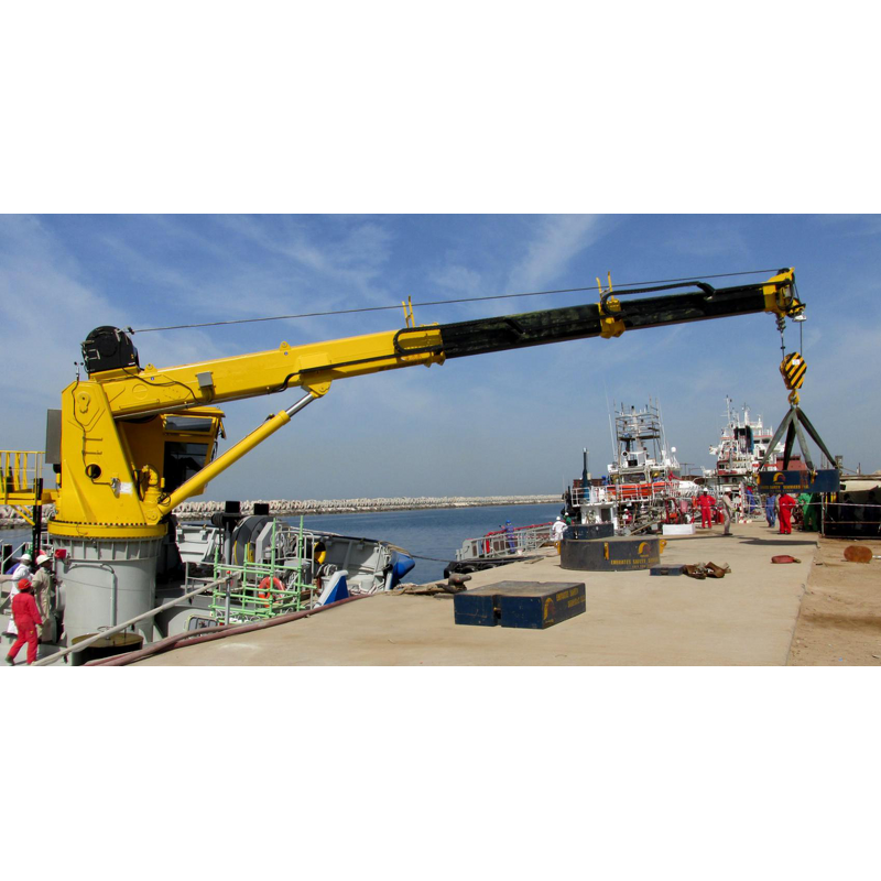Ship Deck Crane Supplier - 2-10 Ton Telescopic Boom Marine for Sale