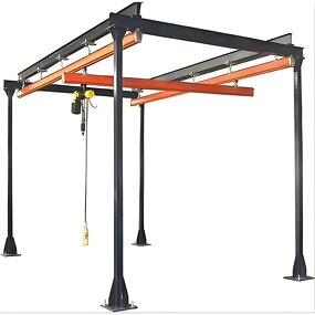 Light Duty Bridge Crane Supplier - KBK Track 0.5-2 Ton Overhead Direct
