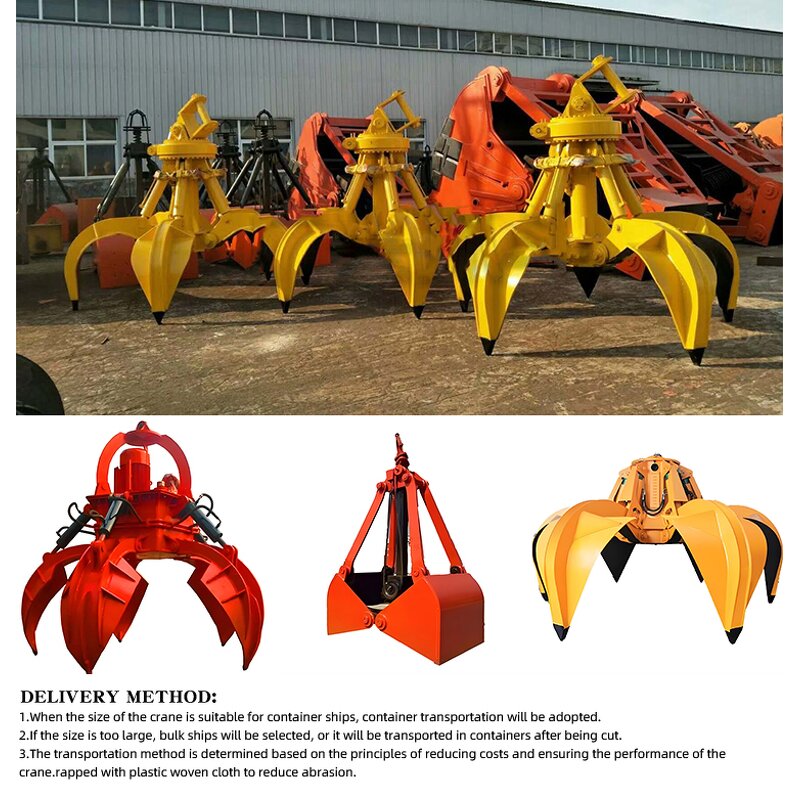 Wireless Remote Grab Supplier - Electric Hydraulic Dredging Metal Shell