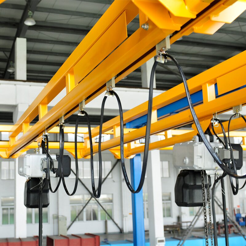 Light Duty Bridge Crane Supplier - KBK Track 0.5-2 Ton Overhead Direct