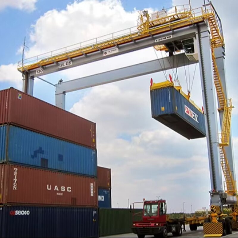 RTG Crane Supplier - Rubber Tyre Container Gantry Crane Source Factory