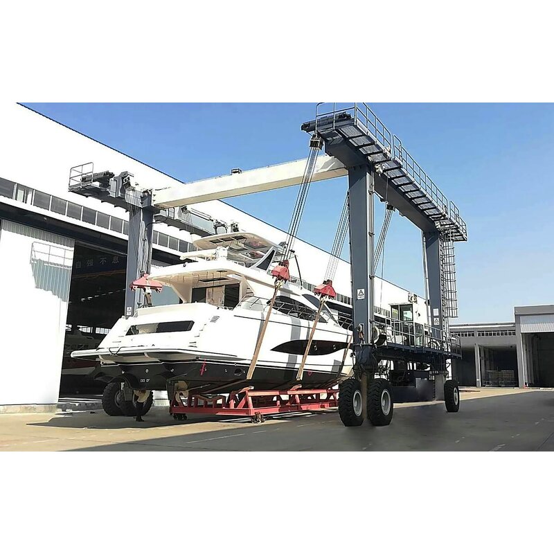 Deck Crane Manufacturer - 100-300 Ton CE Certified Mobile Boat Lift