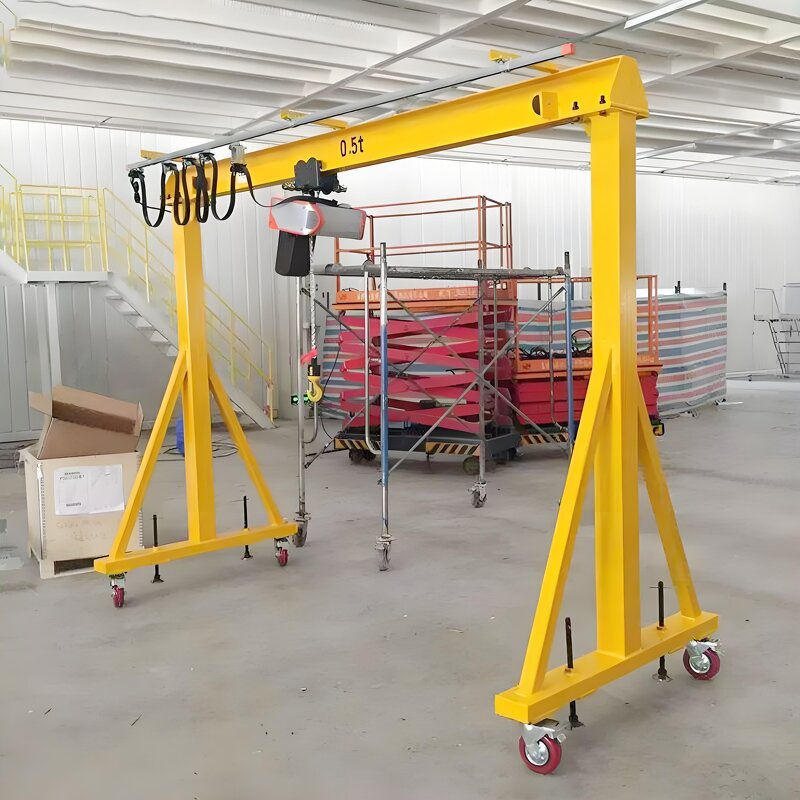 Portable Gantry Crane Supplier - 5 Ton A-Frame Mobile Mini Lifting