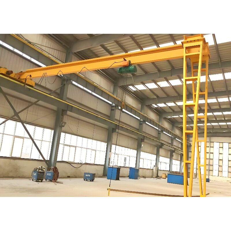 Mobile Semi Gantry Crane Supplier - 5 Ton Rail Mounted Double Girder