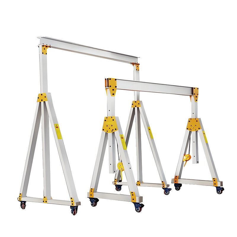 Aluminium Gantry Crane Factory - 1 Ton Adjustable Light Duty Mobile