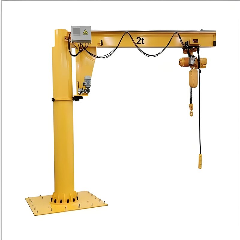 Hydraulic Jib Crane Supplier - 8 Ton Freestanding Heavy-duty Direct