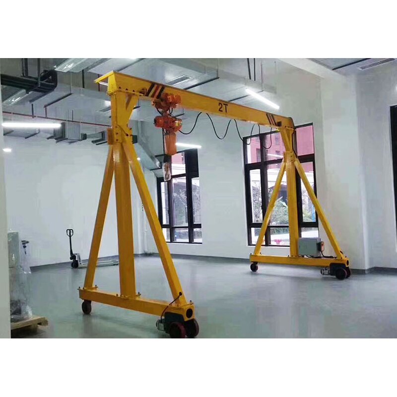 Portable Gantry Crane Supplier - 1-5 Ton Single Girder Moveable Mini