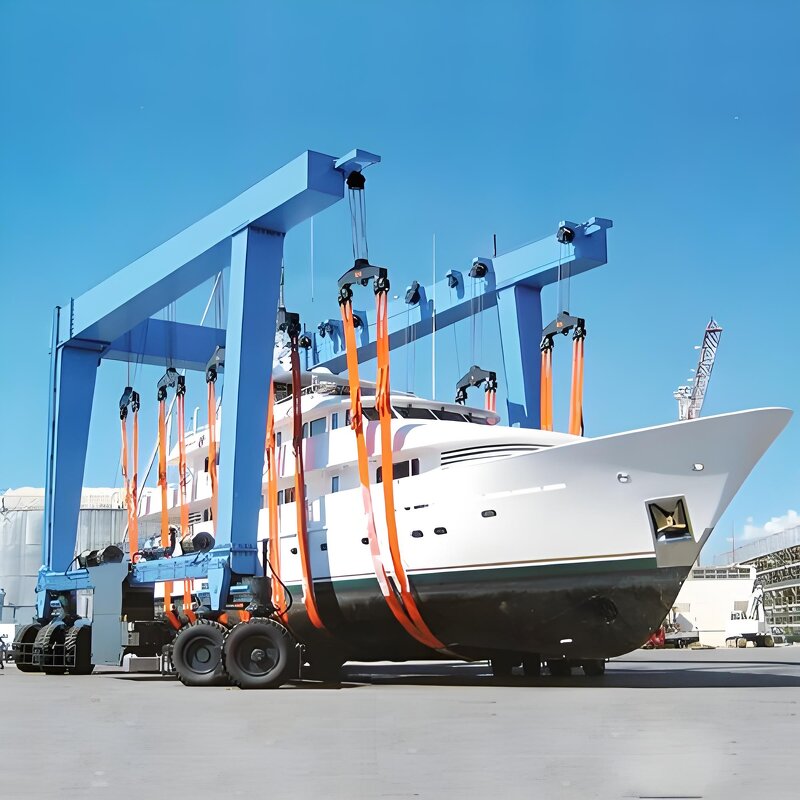 Deck Crane Manufacturer - 100-300 Ton CE Certified Mobile Boat Lift
