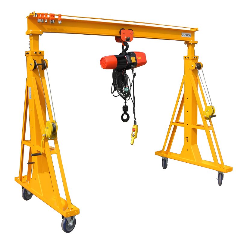 Portable Gantry Crane Supplier - 5 Ton A-Frame Mobile Mini Lifting