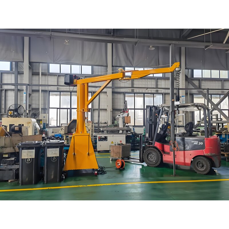 Hydraulic Jib Crane Supplier - 8 Ton Freestanding Heavy-duty Direct