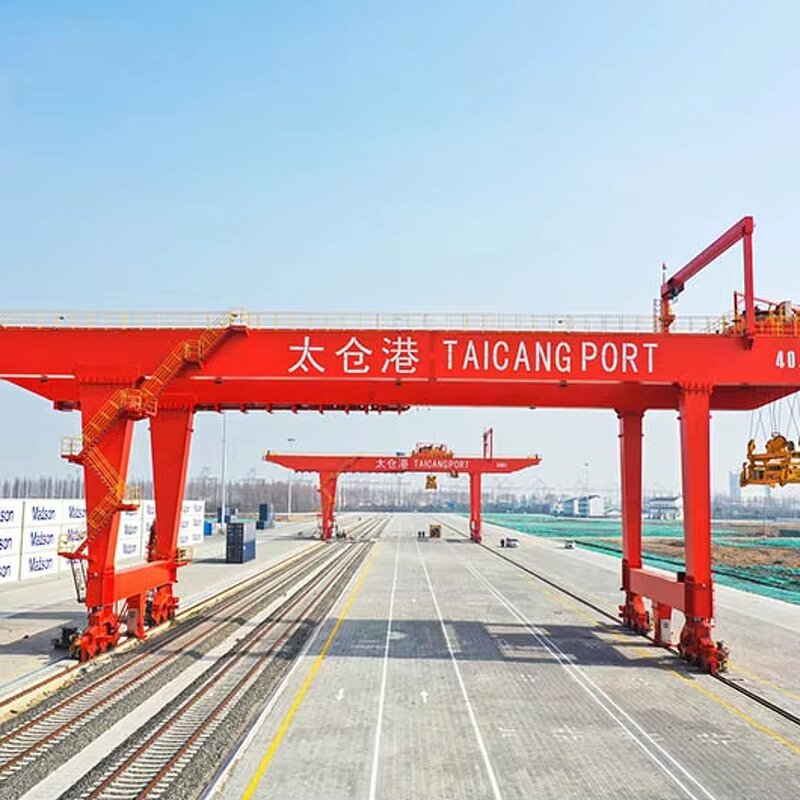 Container Gantry Crane Manufacturer - 45 Ton RMG Port Handling Bulk