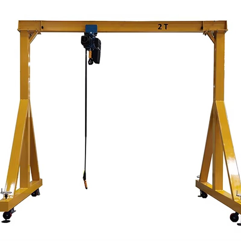 Portable Gantry Crane Supplier - 1-5 Ton Single Girder Moveable Mini