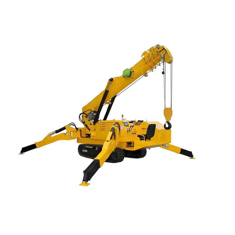 Mobile Spider Crane Manufacturer - 3-8 Ton Medium Night Mining Energy