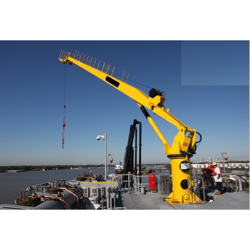 Ship Deck Crane Supplier - 2-10 Ton Telescopic Boom Marine for Sale