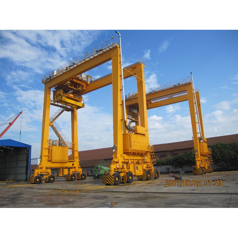 Straddle Carrier Crane Factory - 20-50 Ton Container Handling Custom