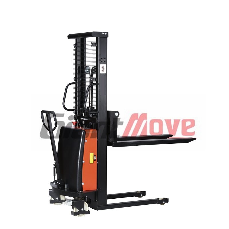 Electric Walking Stacker Manufacturer - 1 Ton Electric Forklift