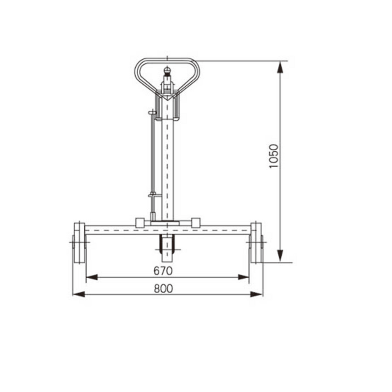 Portable Drum Truck Manufacturer - 250kg Hydraulic Hand Drum Truck