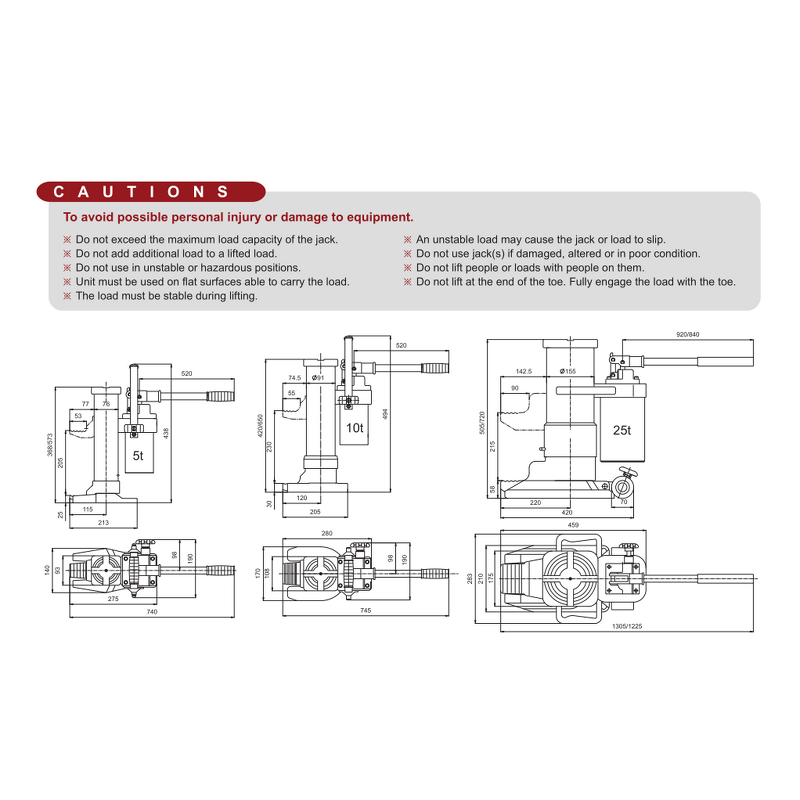 Forklift Jack Manufacturer - 4 Ton Hydraulic Forklift Jack