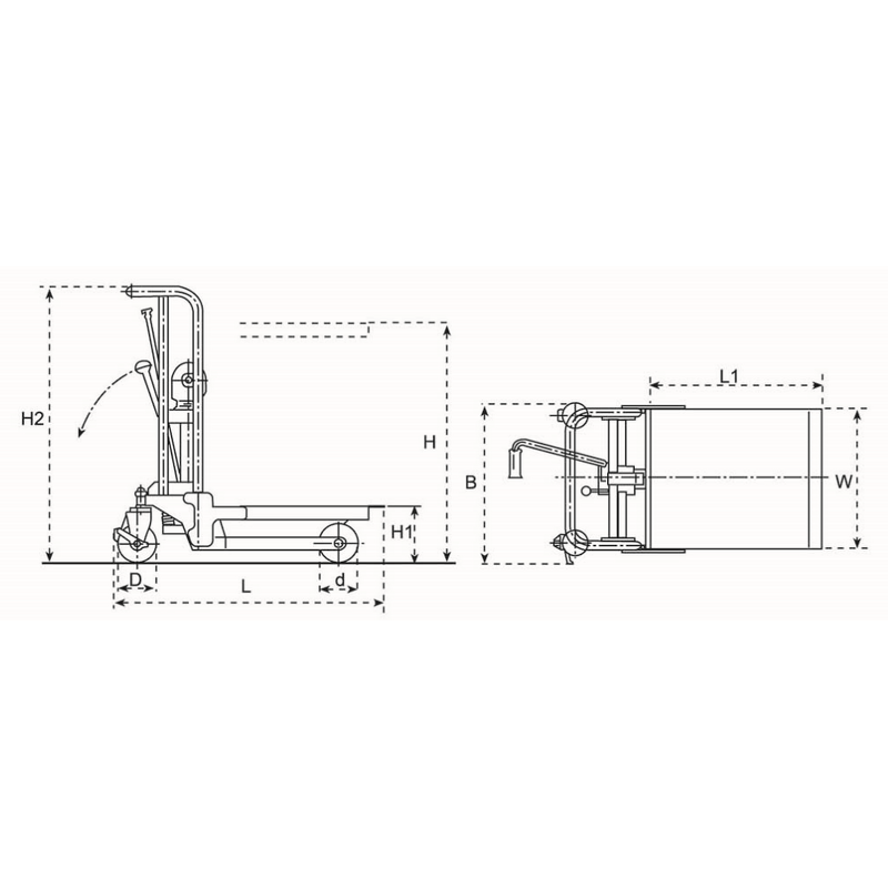 Electric Pallet Truck Wholesale - 1.5 Ton High Cost Effective