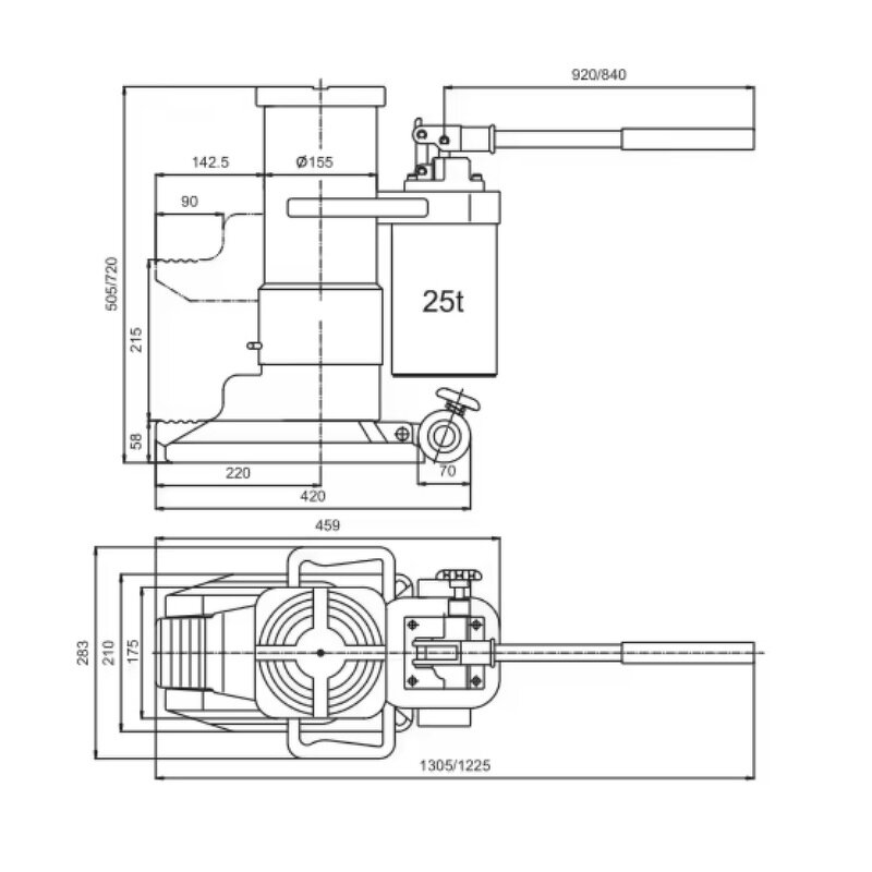 Hydraulic Jack for Vehicles Manufacturer - 5-25 Ton Capacity OEM