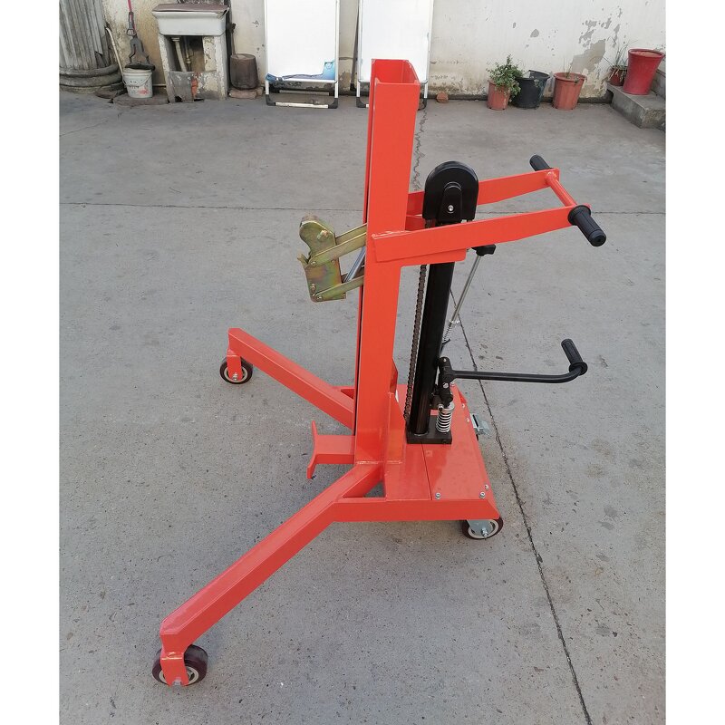 Vertical Drum Lifter Factory - 500Kg Lifting Chain Safe Hook