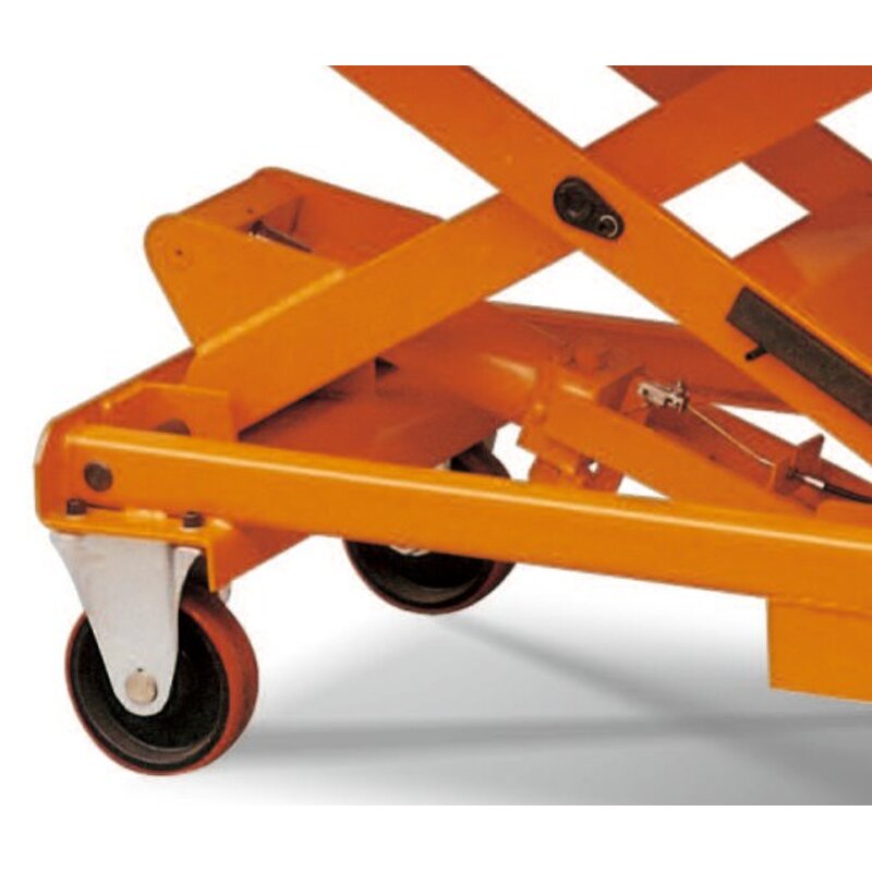 Mobile Transfer Lift Table Factory - Hydraulic Scissor Lift with Wheels