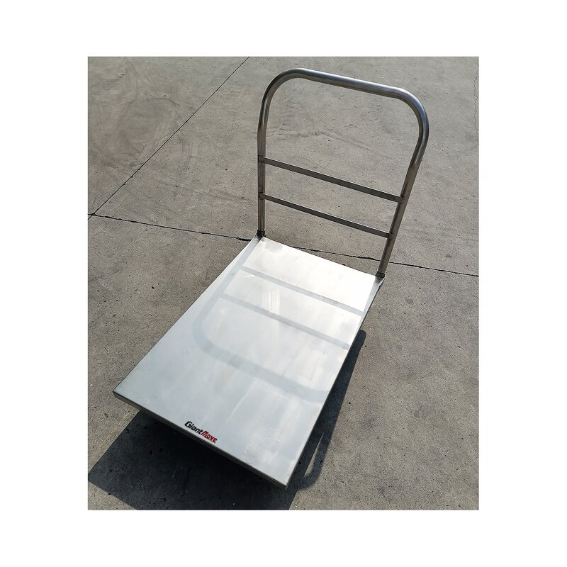 Plastic Platform Trolley Supplier - Two Layer Industrial Tool Cart