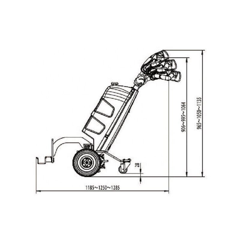 Electric Tow Tractor Supplier - Smart Luggage Cart
