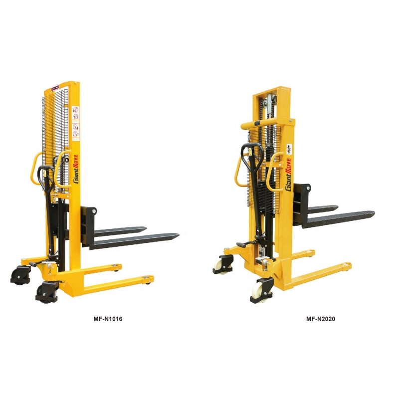 Manual Stacker Factory - 1 to 2 Ton Hydraulic Pallet Stacker
