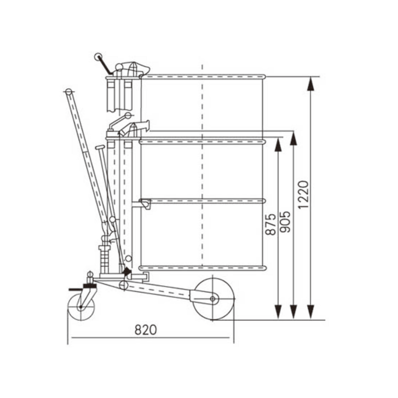 Drum Truck Supplier - Hydraulic Drum Handling Equipment