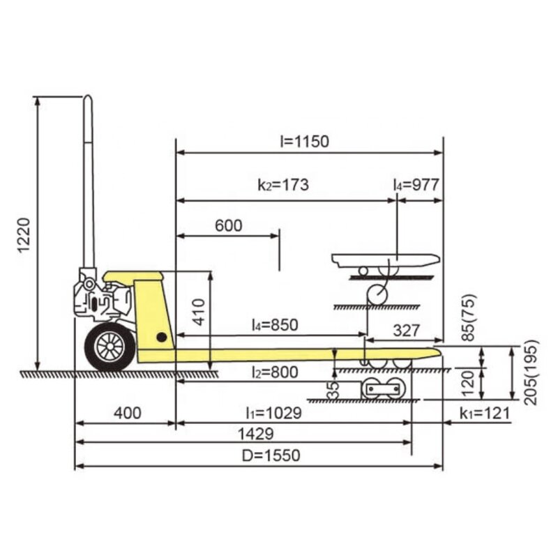 Hydraulic Hand Pallet Truck Factory - German Style Pump OEM