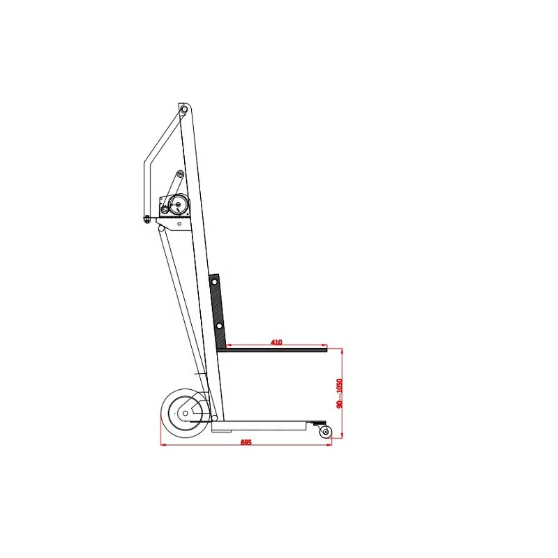 Manual Stacker Supplier - Straddle Leg Hand Winch