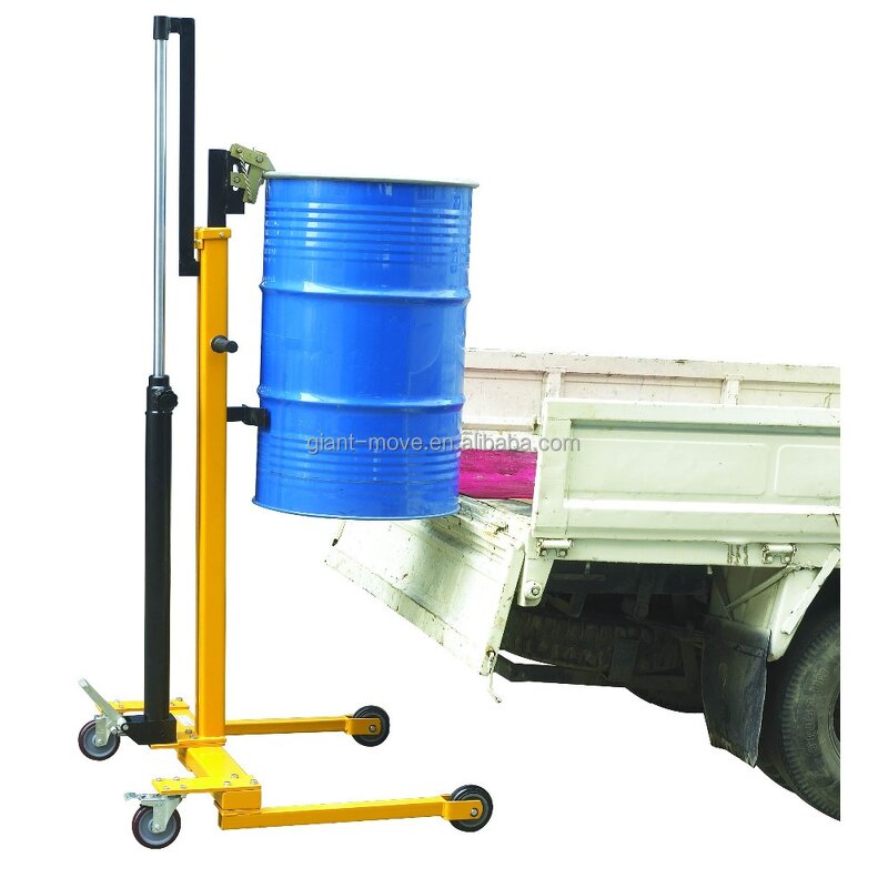 Hydraulic Drum Truck Factory - Pedal Operated Oil Drum Lifter