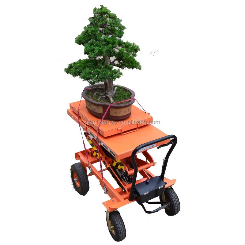 Rough Terrain Lift Table Factory - Hand Crank Scissor Lift