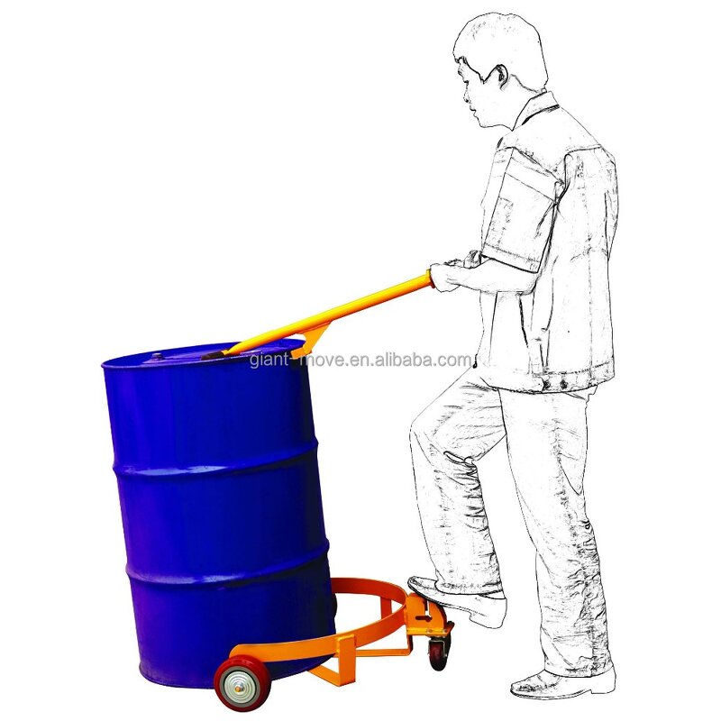 Drum Trolley Factory - Low Profile Drum Caddy Cart