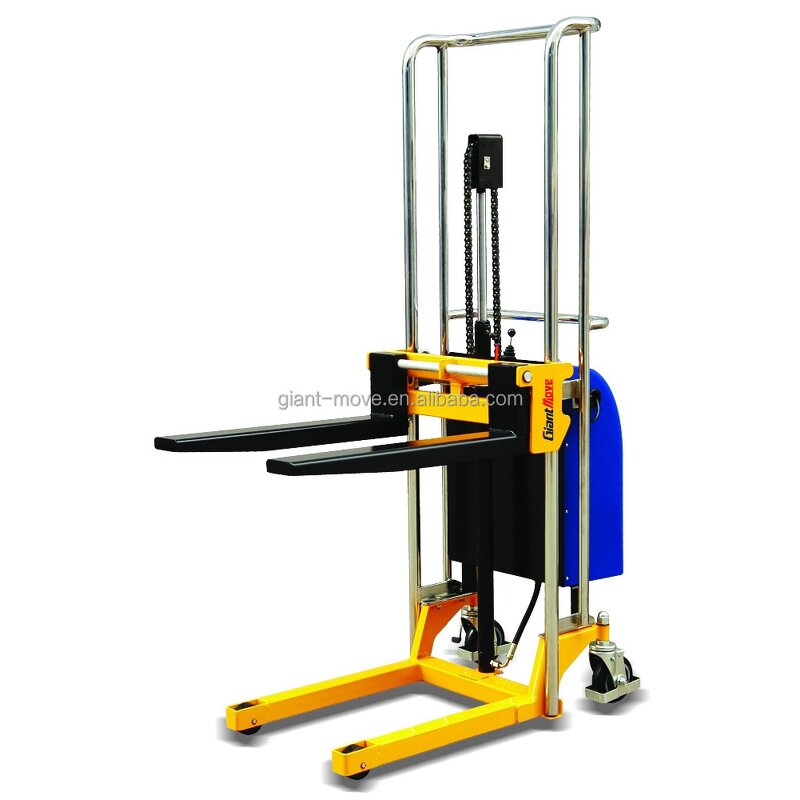 Electric Stacker Manufacturer - Adjustable Fork Platform Stacker